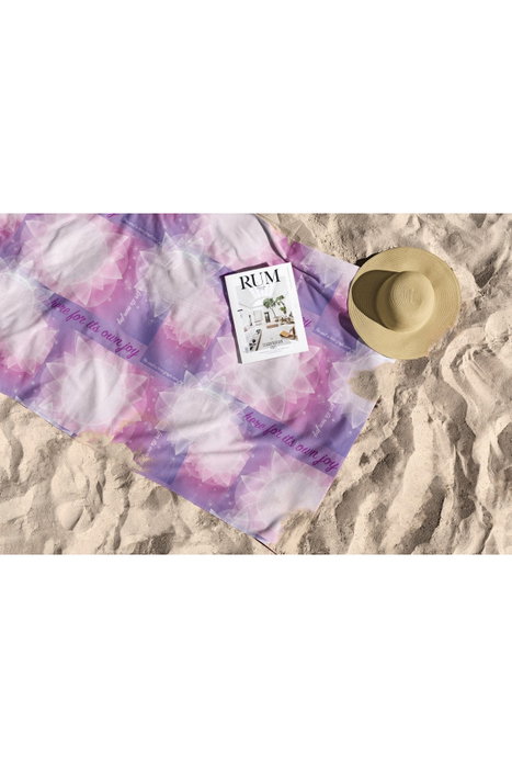 Mijölnir Yoga Sunrise 70 Toalla de Playa Multicolor 70 x 130 cm